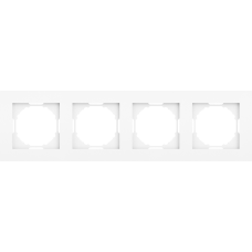 Рамка 4-я,  глянцевый белый,  серия A07