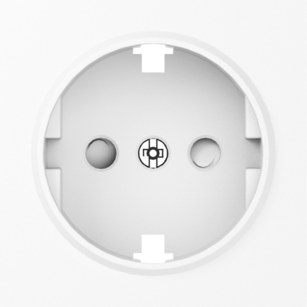 Накладка для розетки Schuko с заземлением,  со шторками 16A 250 В~, серия A07