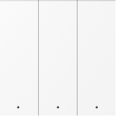 Клавиша 3-я с подсветкой,  глянцевый белый,  серия A07