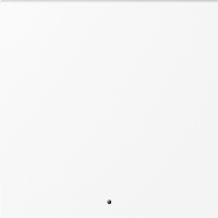 Клавиша 1-я с подсветкой,  глянцевый белый,  серия A07