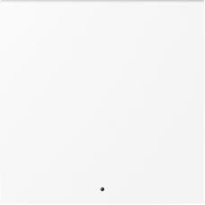 Клавиша 1-я с подсветкой,  глянцевый белый,  серия A07