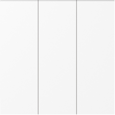 Клавиша 3-я,  глянцевый белый,  серия A07