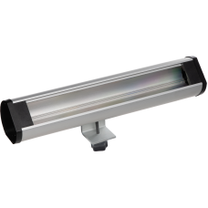 Настольный розеточный блок Ovaledesign 14 мод. (7 мод. 45х45),  черные пластиковые торцевые заглушки