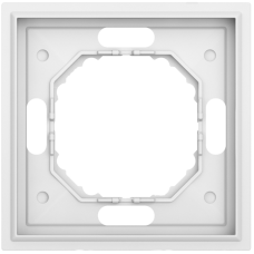 Рамка 1-я,  матовый белый,  серия S08