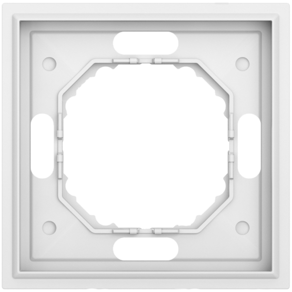 Рамка 1-я,  матовый белый,  серия S08