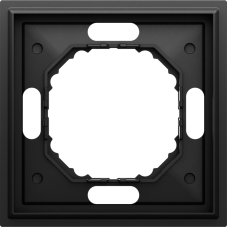 Рамка 1-я,  черный графит,  серия S08