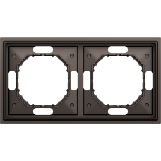 Рамка 2-я,  мокко,  серия S08