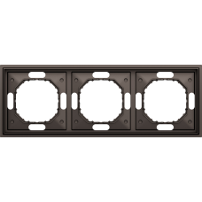 Рамка 3-я,  мокко,  серия S08