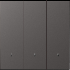 Клавиша 3-я с подсветкой,  матовый титан,  серия S08