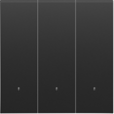 Клавиша 3-я с подсветкой,  черный графит,  серия S08