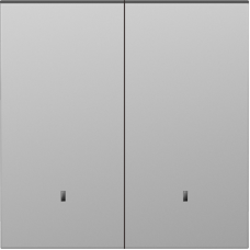 Клавиша 2-я с подсветкой,  сталь,  серия S08