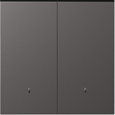 Клавиша 2-я с подсветкой,  матовый титан,  серия S08