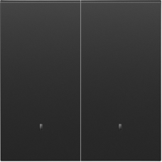 Клавиша 2-я с подсветкой,  черный графит,  серия S08