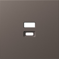 Накладка для розеток USB,  мокко,  серия S08