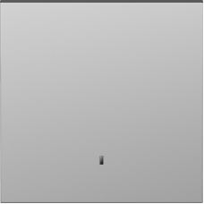 Клавиша 1-я с подсветкой,  сталь,  серия S08