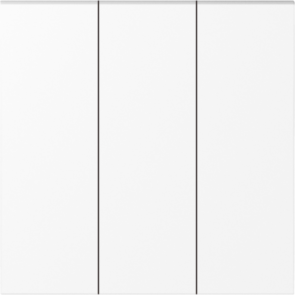 Клавиша 3-я,  глянцевый белый,  серия S08