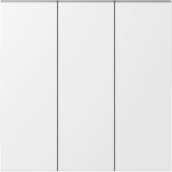 Клавиша 3-я,  матовый белый,  серия S08