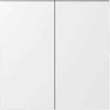 Клавиша 2-я,  матовый белый,  серия S08