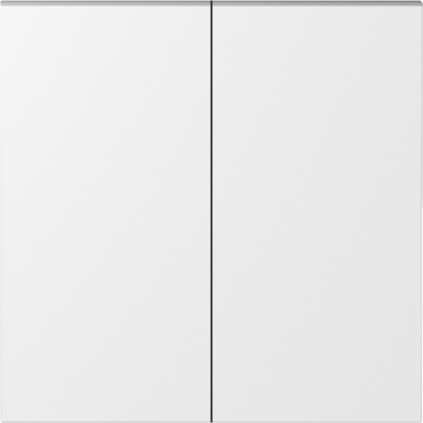 Клавиша 2-я,  матовый белый,  серия S08