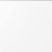 Клавиша 1-я,  глянцевый белый,  серия S08