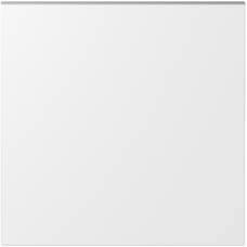 Клавиша для перекрёстного переключателя 1-я,  матовый белый,  серия S08