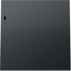 Клавиша 1-я с подсветкой,  вороненая сталь,  серия R98 METAL