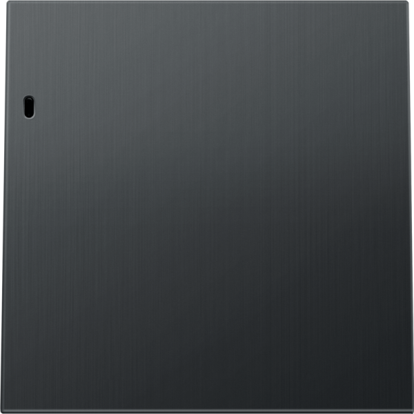 Клавиша 1-я с подсветкой,  вороненая сталь,  серия R98 METAL