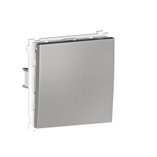 Кнопочный выключатель 1-клавишный,  1н.о. 10 A 250 В,  благородная сталь Donel R98 Metal