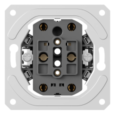 Механизм розетки двойной без заземления 16А 250В~ на винтах,  серия DB