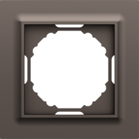 Рамка 1-я,  Wave мокко,  серия A07