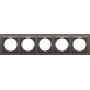 Рамка 5-я,  Wave мокко,  серия A07