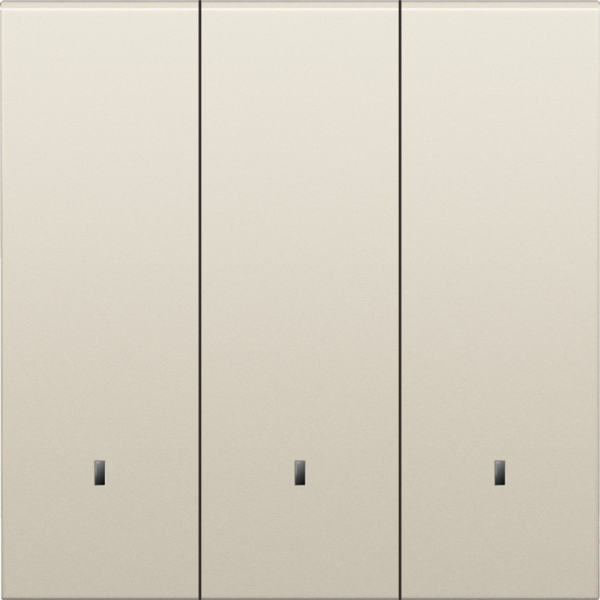 Клавиша 3-я с подсветкой,  слоновая кость,  серия S08