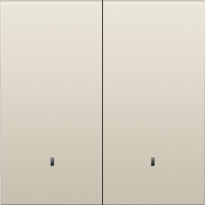 Клавиша 2-я с подсветкой,  слоновая кость,  серия S08