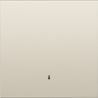 Клавиша 1-я с подсветкой,  слоновая кость,  серия S08