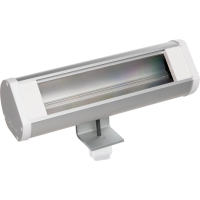 Настольный розеточный блок Ovaledesign 6 мод. (3 мод. 45х45),  белые пластиковые торцевые заглушки