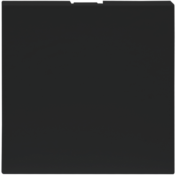 Заглушка 2 мод.,  черн. матовая  (45х45мм)