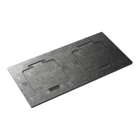 Лючок Surface 4 мод. (2 мод. 45х45 мм.),  оцинкованная сталь,  IP44