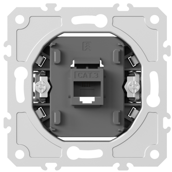 Механизм розетки RJ11 cat.3/ClassE-4,  серия DB