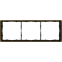 Рамка 3-я,  латунь,  серия R98 METAL
