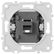 Механизм розетки RJ45 одиночная cat.5/ClassE-8,  серия DB