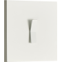 Переключатель на 1 тумблер,  клавиша Angle,  10AX 250V,  белый,  серия N96