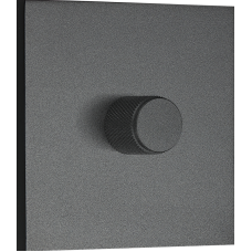 Светорегулятор поворотный Triac,  LED 100 Вт (акт.нагрузка-макс. 300Вт),  черный,  серия N96