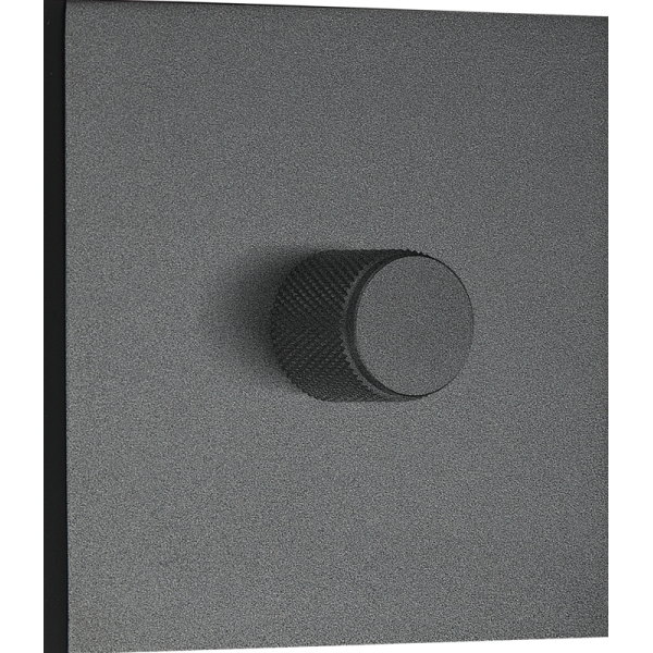 Светорегулятор поворотный Triac,  LED 100 Вт (акт.нагрузка-макс. 300Вт),  черный,  серия N96