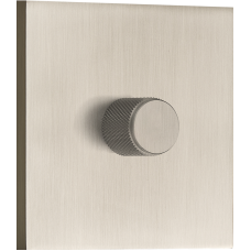 Светорегулятор поворотный Triac,  LED 100 Вт (акт.нагрузка-макс. 300Вт),  никель,  серия N96