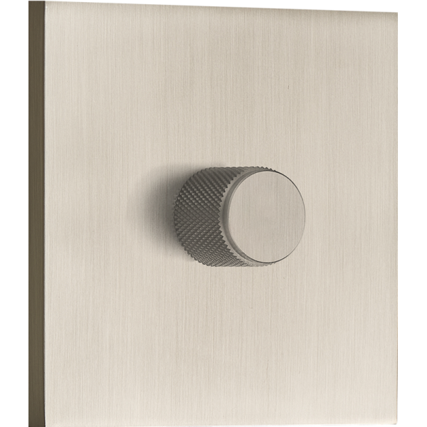 Светорегулятор поворотный Triac,  LED 100 Вт (акт.нагрузка-макс. 300Вт),  никель,  серия N96