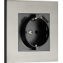 Розетка Schuko с зарядным устройством USB A+C,  с защитными шторками,  вороненая сталь,  серия N96