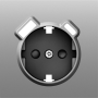 Накладка для розетки Schuko с зарядным устройством USB A+C,  со шторками 16A 250В,  серый графит,  серия S08