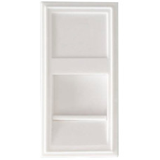 Адаптер 22.5х45мм для 1 модуля типа Keystone,  цвет: белый матовый