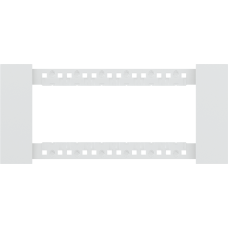 Декоративная рамка 6 модулей итал.стандарт,  белый