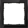 Рамка 1-я черное стекло,  серия R98 Glass